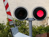 Semáforos con cruces ferroviarios