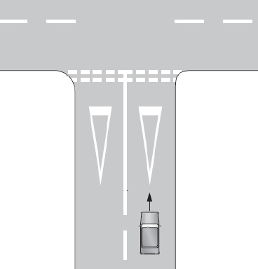 Demarcación de 'Ceda el paso'