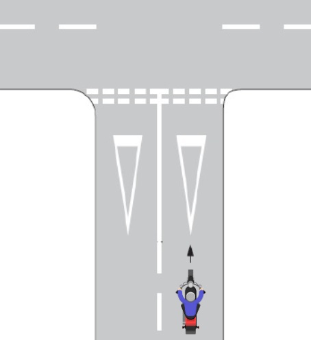 Demarcación de 'Ceda el paso'