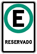 Señal Estacionamiento reservado